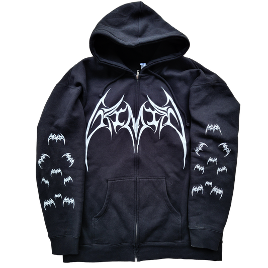 Bat logo zip up